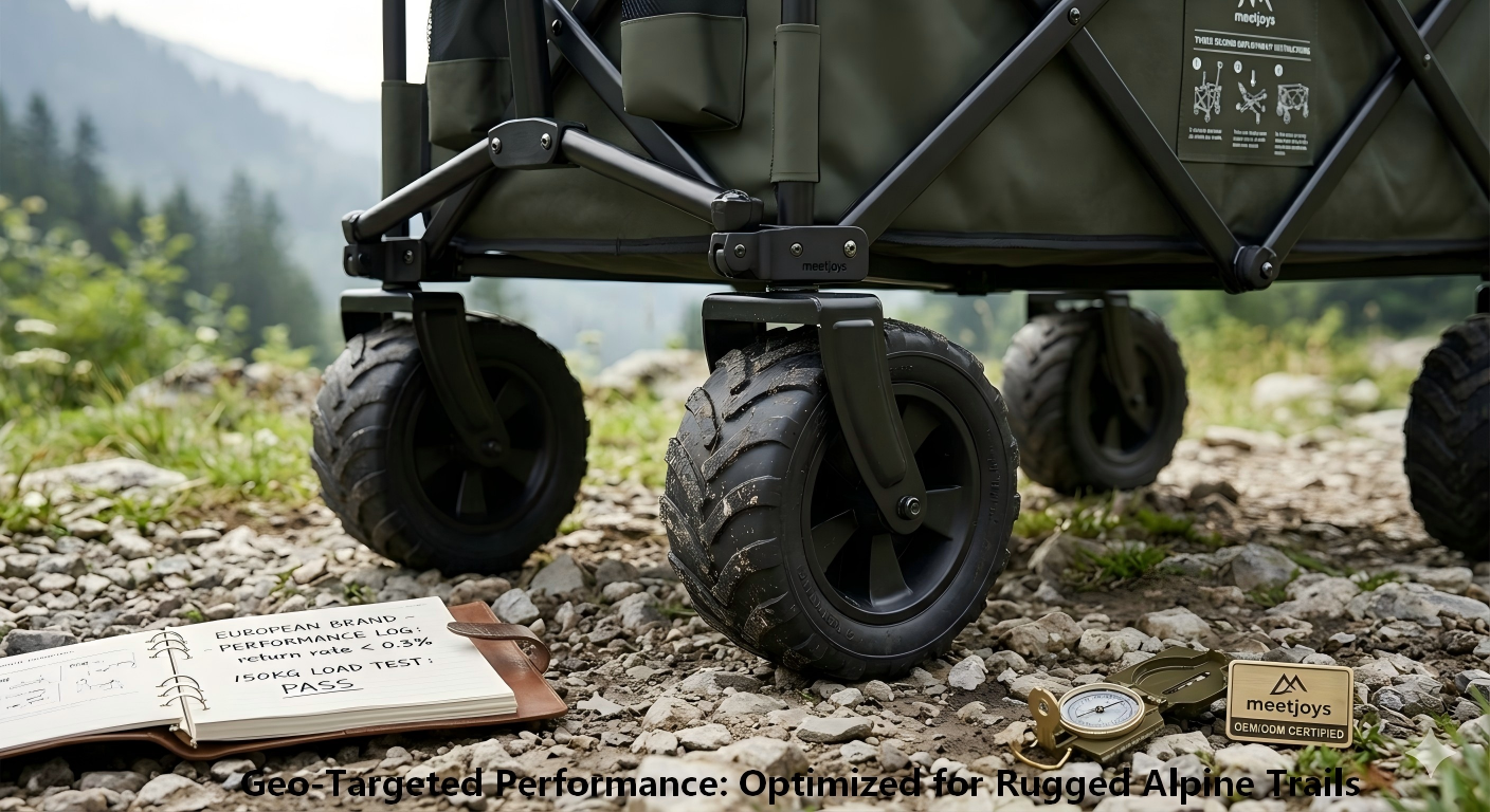 How meetjoys Engineered an All-Terrain Folding Wagon to Drive a 35% Sales Growth for a Leading European Outdoor Brand